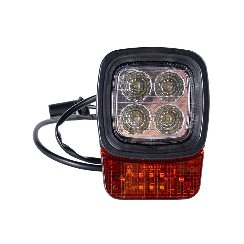 001 Multifunktions-Kombileuchte / 4-LED-Arbeitsleuchte mit Blinker und Positionslicht für Gabelstapler