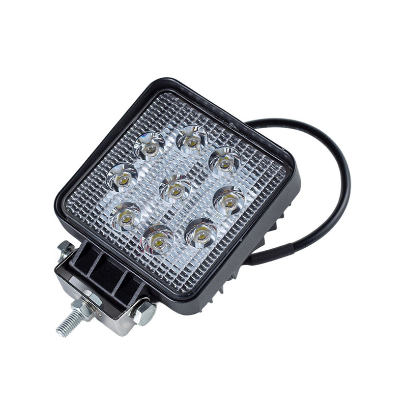 IP67 002 Hochleistungs-Quadrat-Arbeitsleuchte mit 9 LEDs für Industriefahrzeuge