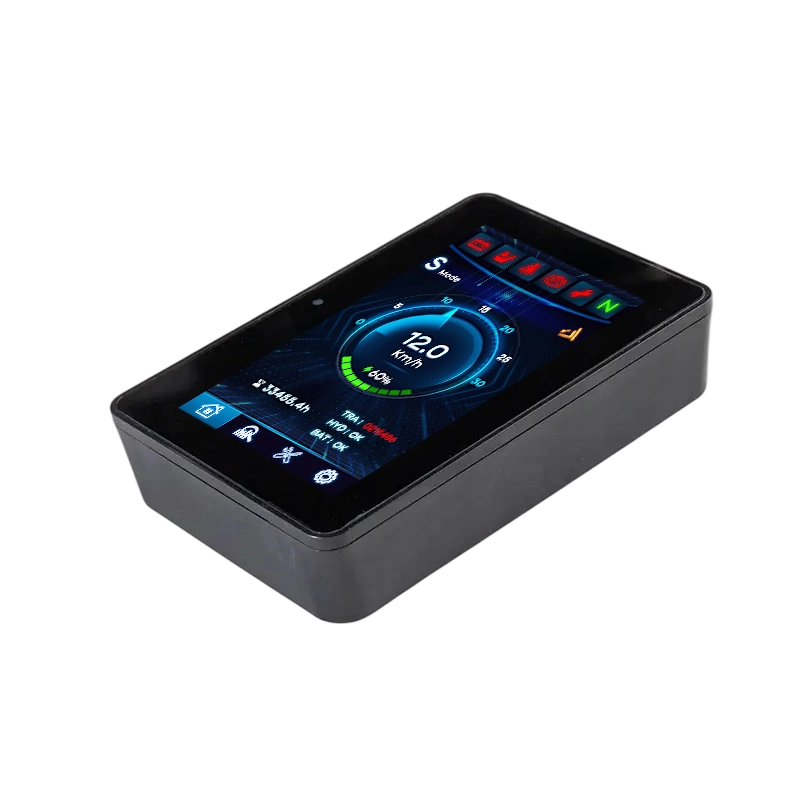 Vertikales 5-Zoll-CAN-2.0B-Touchscreen-Armaturenbrett für Baufahrzeuge