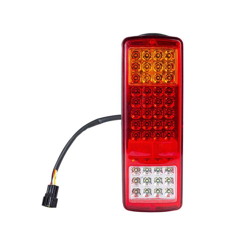 FLDJ-SSWD-002 IP55 6W DC12-24V 3-farbiges integriertes LED-Rücklicht (Blinker + Positionslicht + Rückfahrlicht)