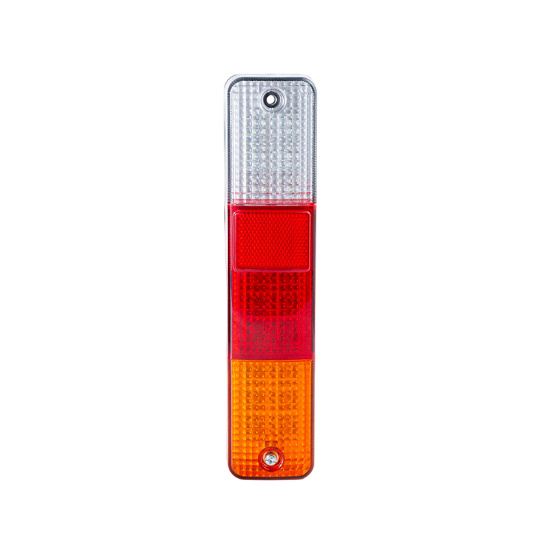 FLDJ-SSWD-003 Robuste, schlanke, kombinierte Rückleuchte für Gabelstapler in Bernstein/Rot/Weiß