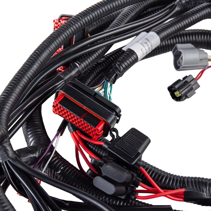 Kompletter elektrischer Kabelbaum für Hochleistungs-Elektrofahrzeuge im New Energy Construction-Bereich