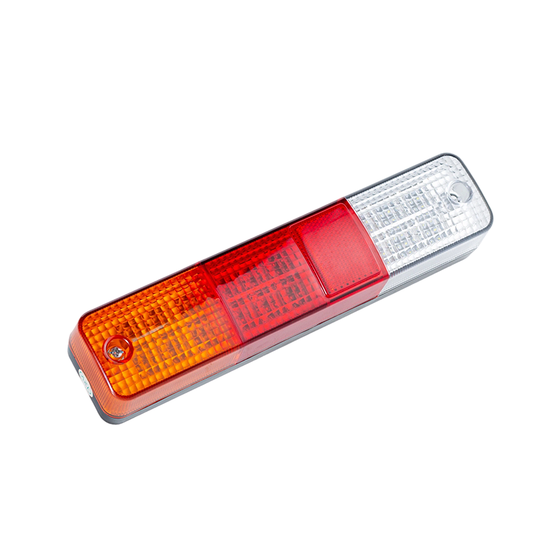 FLDJ-SSWD-003 Robuste, schlanke, kombinierte Rückleuchte für Gabelstapler in Bernstein/Rot/Weiß