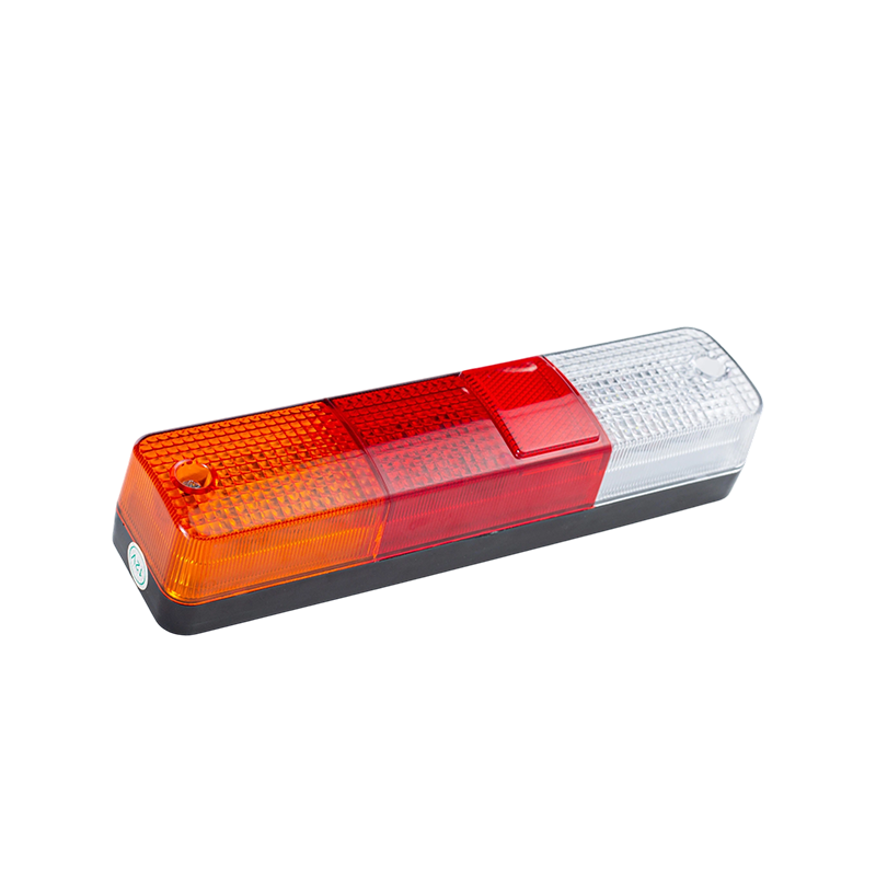 FLDJ-SSWD-003 Robuste, schlanke, kombinierte Rückleuchte für Gabelstapler in Bernstein/Rot/Weiß