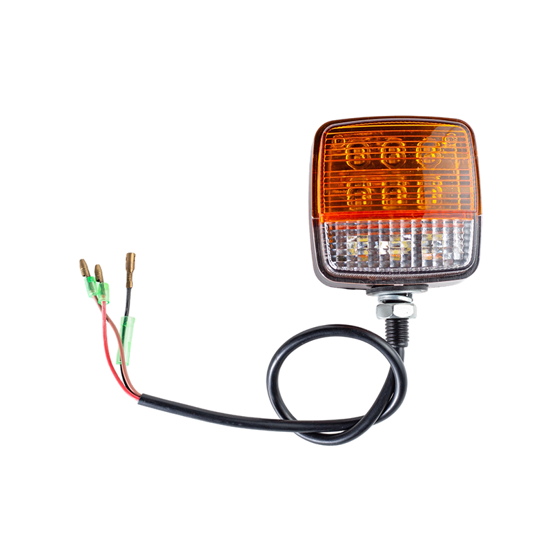 001IP65 Doppelseitige Warnleuchte mit Blinker und Positions-Kombileuchte für Industriefahrzeuge