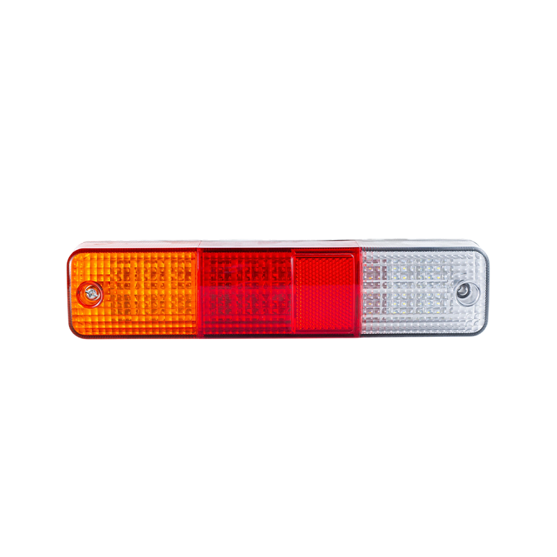 FLDJ-SSWD-003 Robuste, schlanke, kombinierte Rückleuchte für Gabelstapler in Bernstein/Rot/Weiß