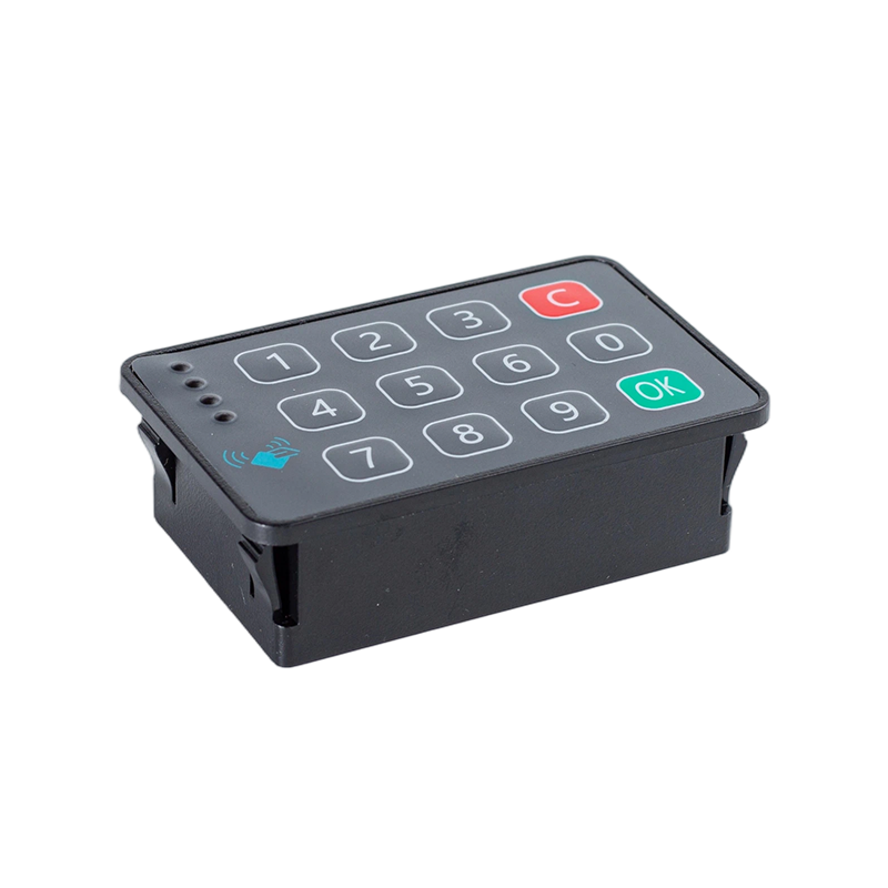 Horizontaler IC-Kartenleser mit Tastatur / CAN2.0 125K Baud / Zugangskontrolle für das Flottenmanagement von Industriefahrzeugen