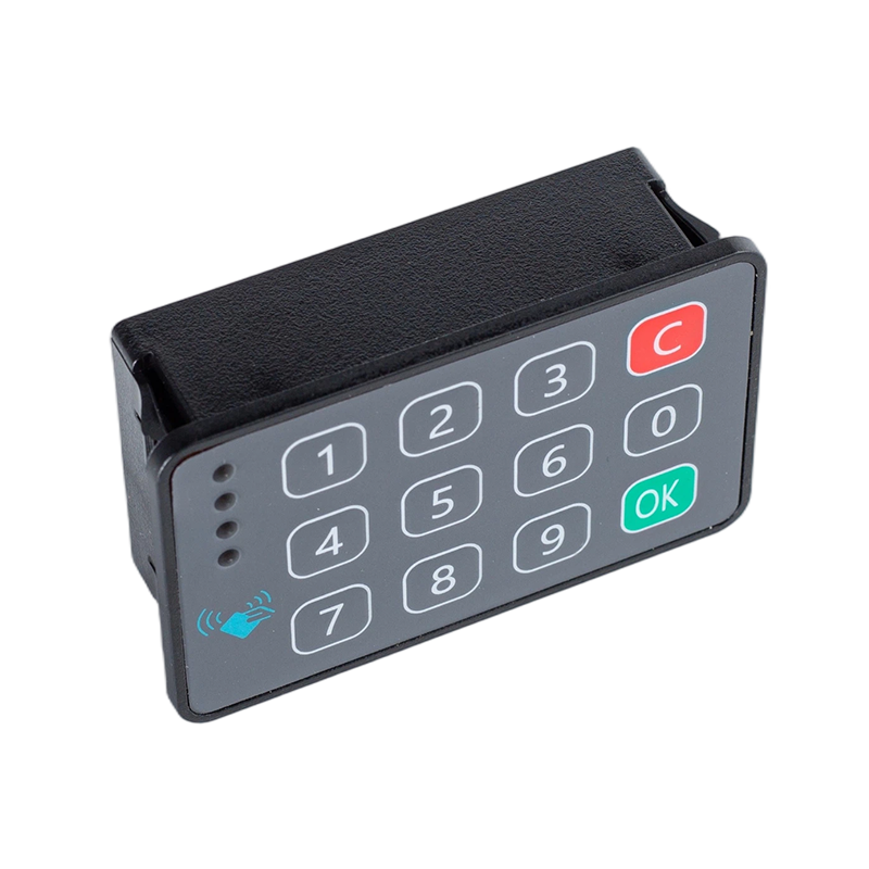 Horizontaler IC-Kartenleser mit Tastatur / CAN2.0 125K Baud / Zugangskontrolle für das Flottenmanagement von Industriefahrzeugen