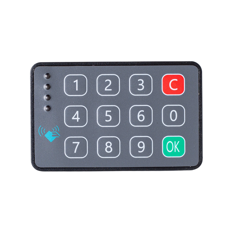 Horizontaler IC-Kartenleser mit Tastatur / CAN2.0 125K Baud / Zugangskontrolle für das Flottenmanagement von Industriefahrzeugen